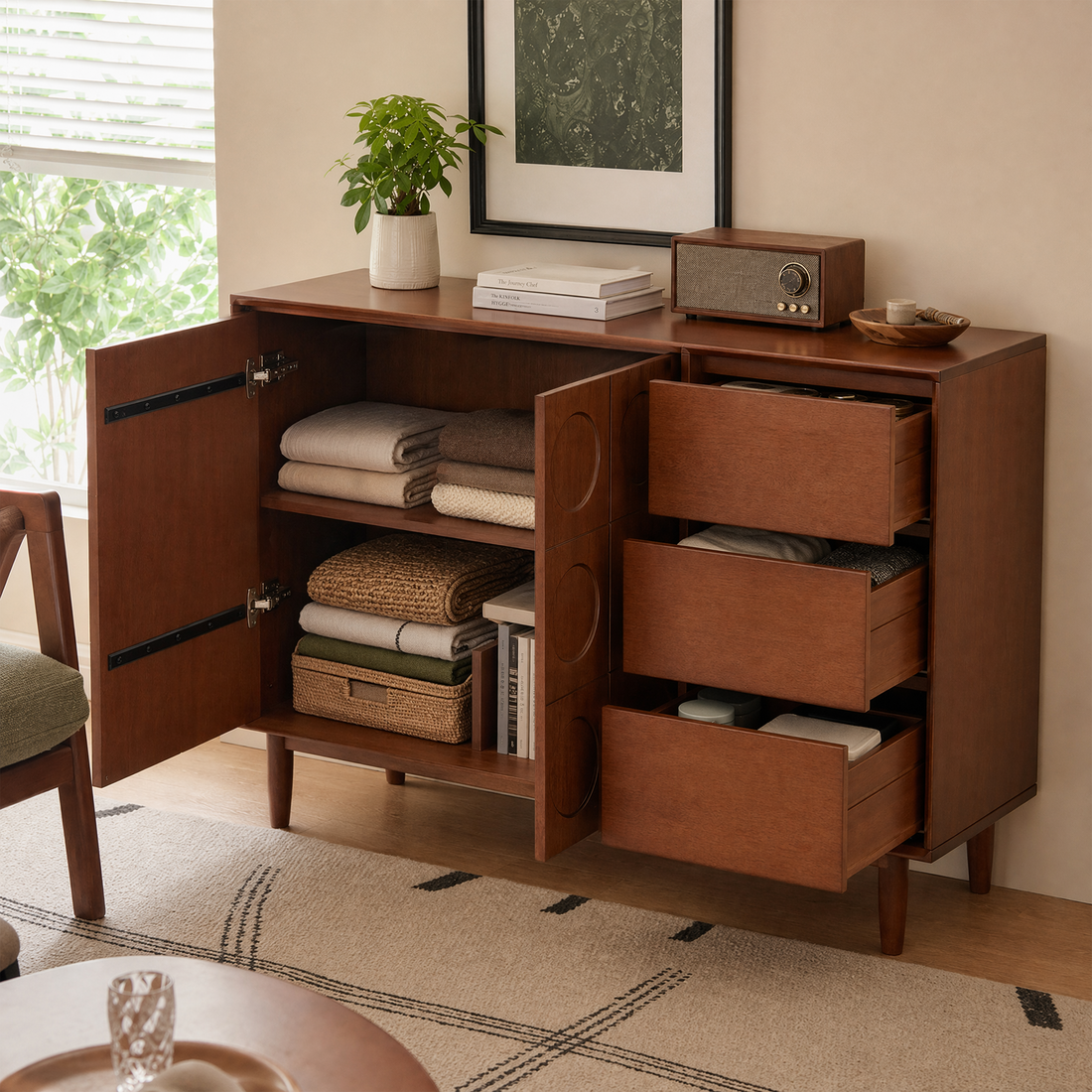 Spacious storage with lasting durability