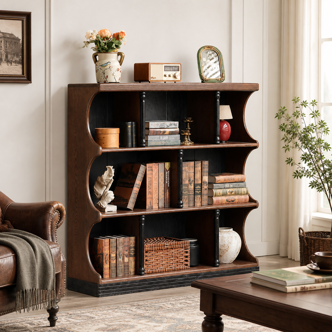 1.18" Thick Solid Shelves — Books, Decor, Collections, All Supported