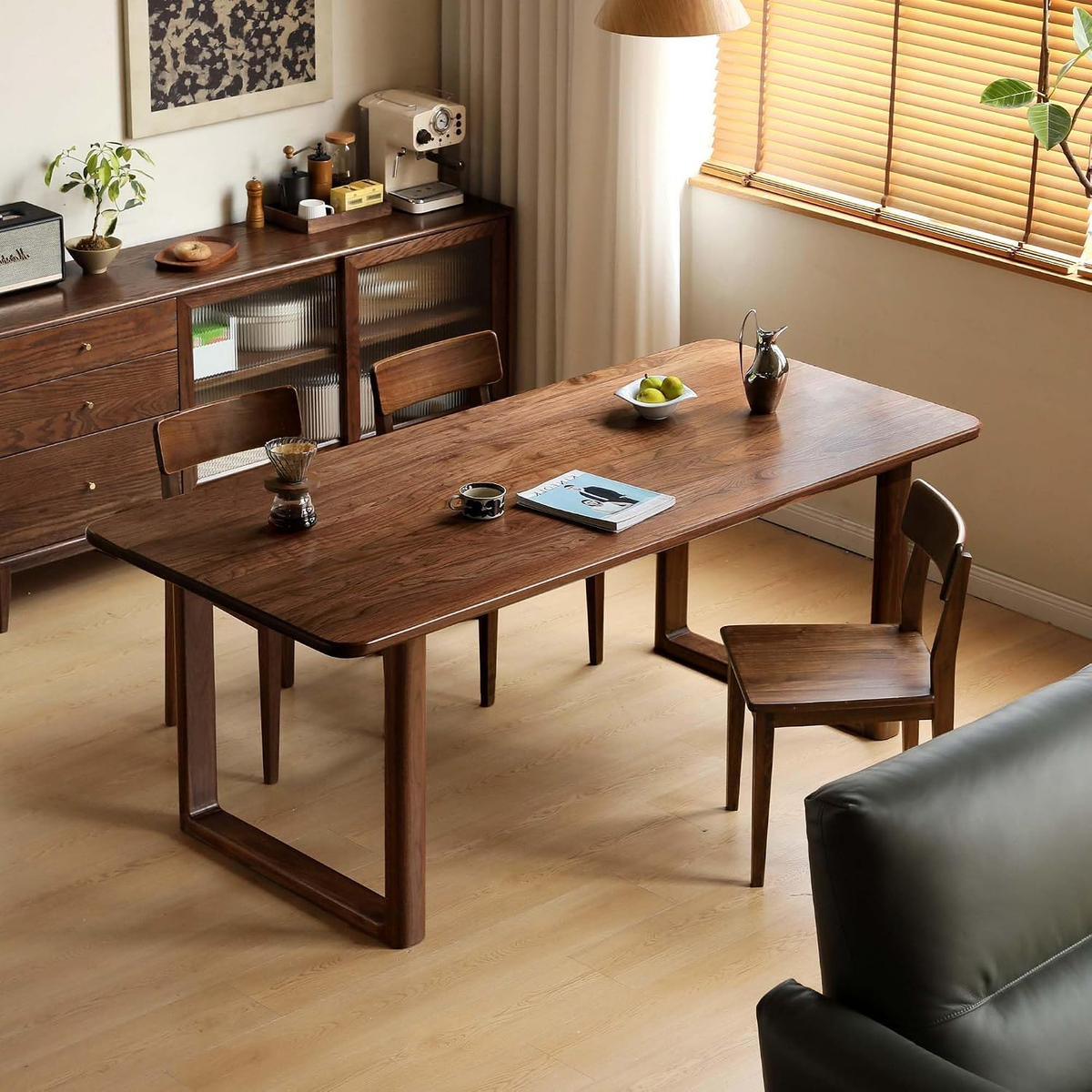 Solid Oak Extendable Dining Table