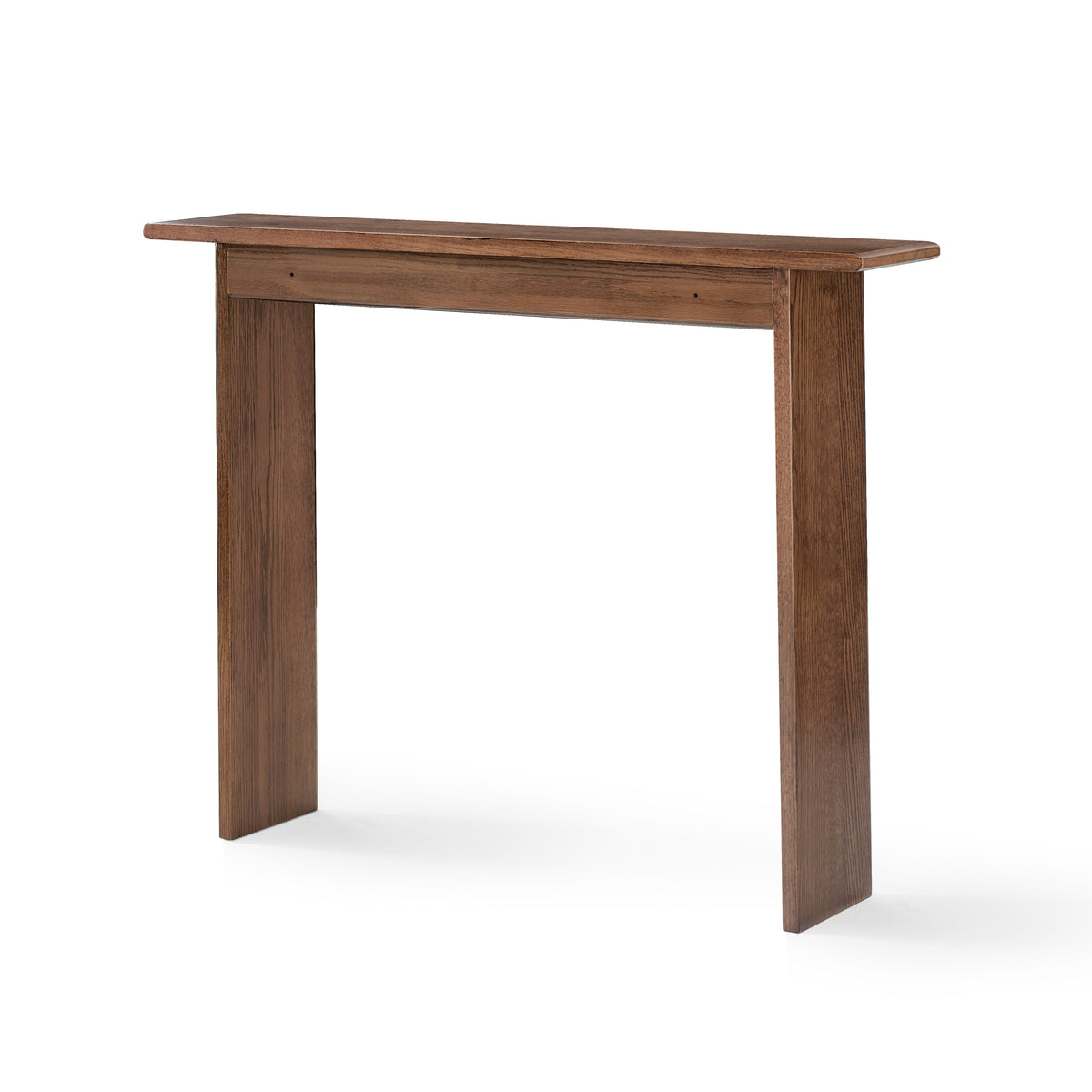 Solid Wood Narrow Entryway Table 39 Inch