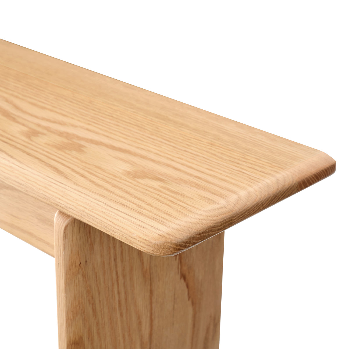 Solid Wood Narrow Entryway Table 39 Inch