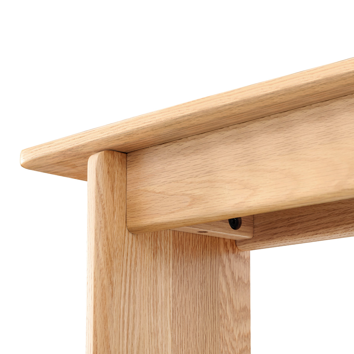 Solid Wood Narrow Entryway Table 39 Inch