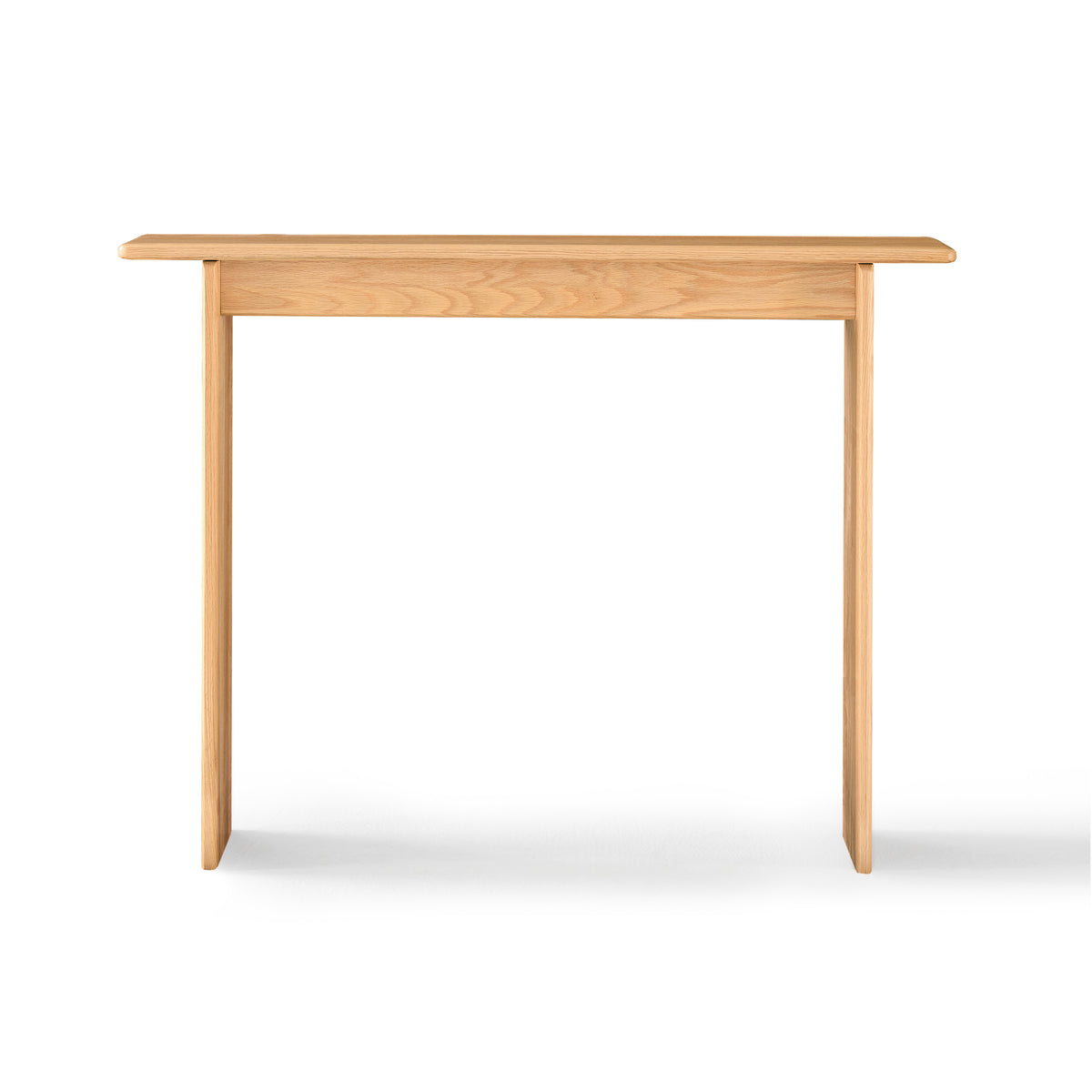 Solid Wood Narrow Entryway Table 39 Inch