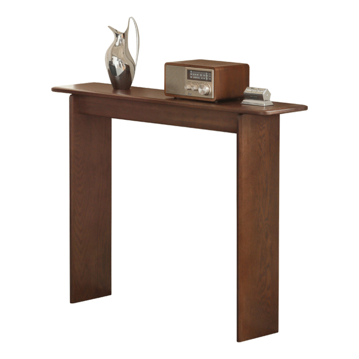 Solid Wood Narrow Entryway Table 39 Inch