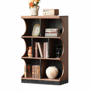 Solid Wood French Vintage Bookcase with Classic Shape