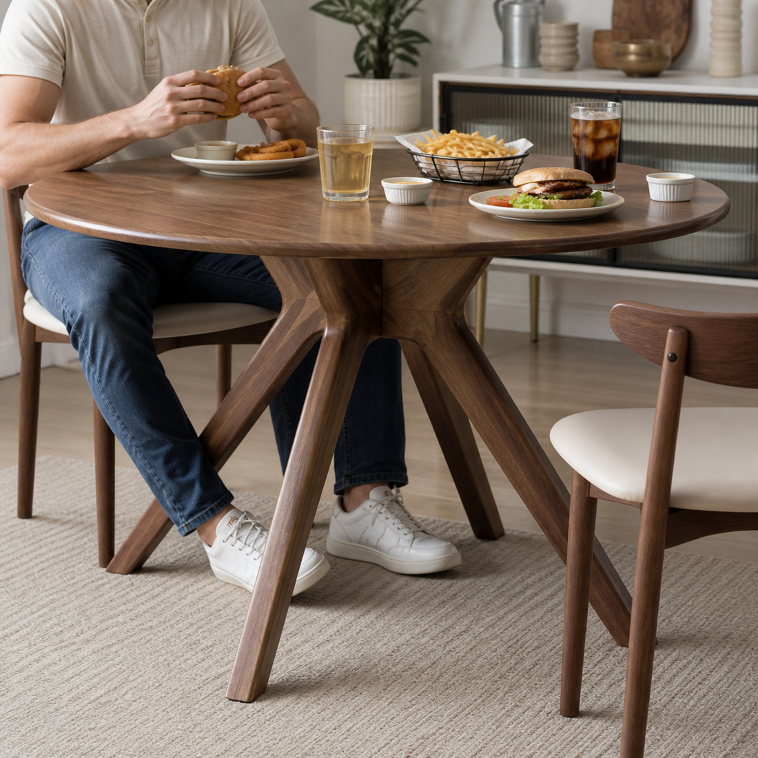 X-Base Design — Rock-Solid Stability, Maximum Legroom