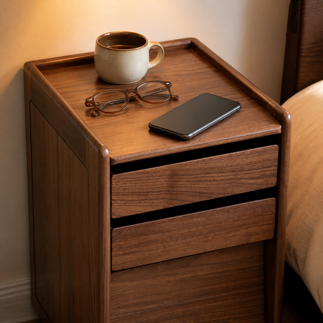 Raised Rim Top + Rounded Corners — Safe for Every Family Member