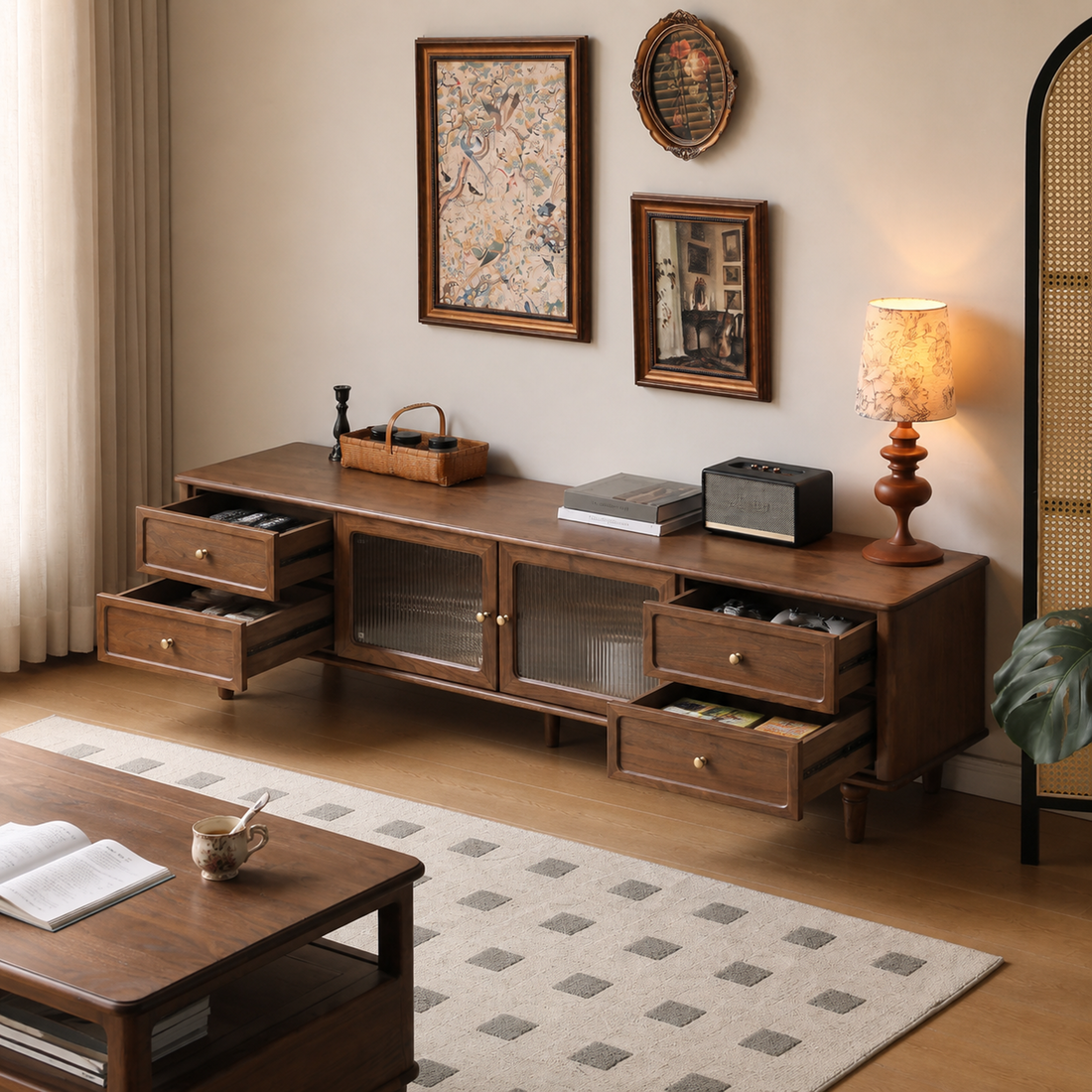 4 Deep Drawers — Sorted, Dust-Free, Always Tidy