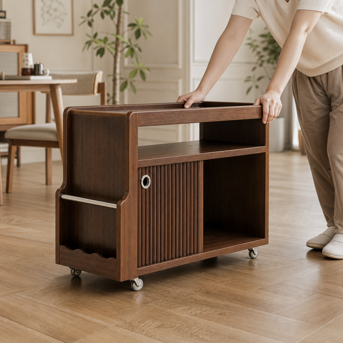 Smooth, silent rolling on any floor
