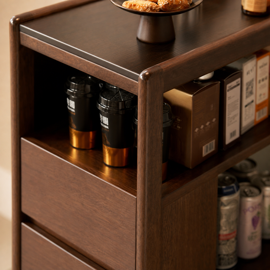 Rounded edges for safety and elegance