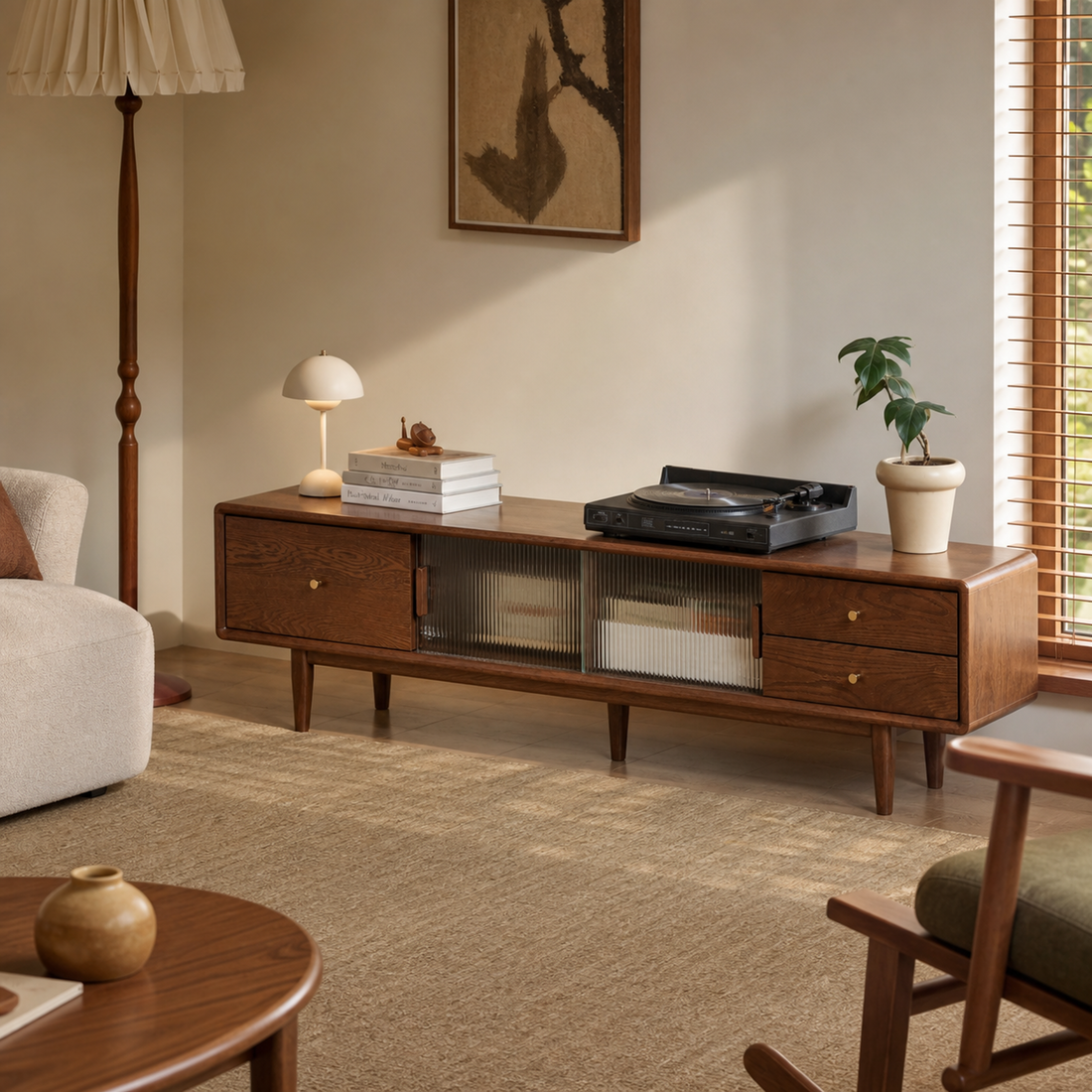 Statement mid-century modern design.